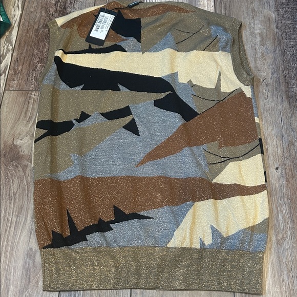 NEW! Dolce & Gabbana Intarsia Knit Vest Size IT 36 - Picture 9 of 10